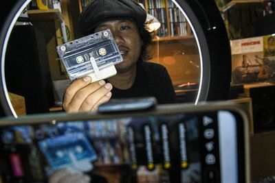 Pelatihan Perawatan Piringan Hitam dan Kaset Pita, Ini Foto-fotonya