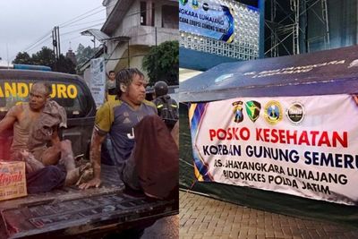 Bantu Warga Terdampak Semeru, Polda Kirim Personel & Dinkes Kirim Bantuan Logistik