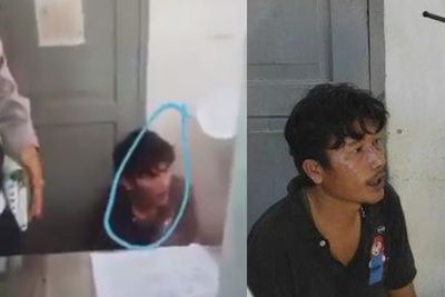 Mabuk Tuak Seteko, Ini Tampang Sopir Angkot yang Terobos Palang Pintu Kereta Api di Medan