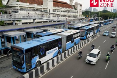 4 Bulan Terakhir, Dishub DKI Catat 248 Kecelakaan Bus Transjakarta