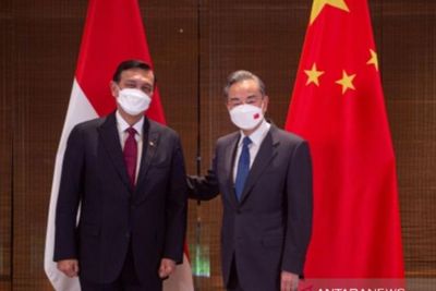 Menteri Luhut bertemu Menlu China, Ucap Terima Kasih dan Pegang Prinsip Satu China