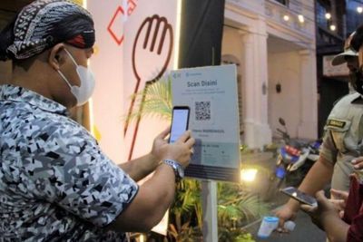Cegah Penyebaran Covid-19, Satpol PP Medan Kawal Ketat Kesawan City Walk