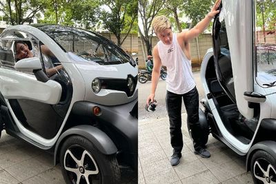 Dibelikan Renault Twizy oleh Ayahnya, Azka Corbuzier: Tak Tau Mesti Senang atau Terhina