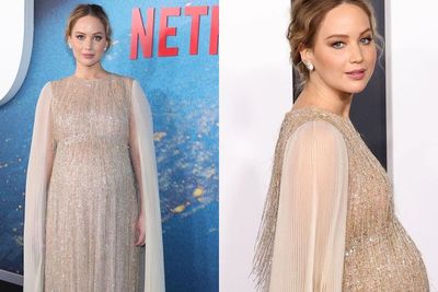 Hadir pada Pemutaran Premier Don t Look Up, Jennifer Lawrence Pamer Baby Bump
