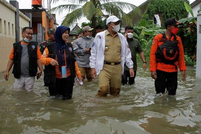 Ratusan Rumah di Makassar Terendam Banjir, Berikut Foto-fotonya