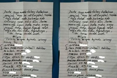 Pilu! Ibu Ini Tulis Surat Terakhir Sebelum Tiada, Minta Wajahnya Jangan Ditutup Kafan