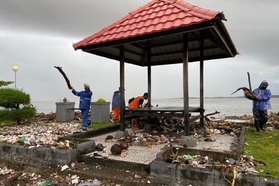 Diterjang Ombak, Begini Kondisi Terkini Ikon Wisata Parepare