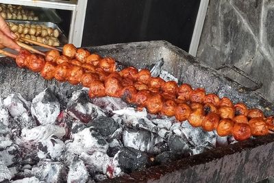 Pedas Manis Bakso Bakar Trowulan, Pionir Bakso Bakar di Kota Malang