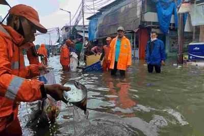 Walikota Sebut Potensi Kenaikan Air Laut Tertinggi di Jakut Terjadi Kamis dan Sabtu Ini
