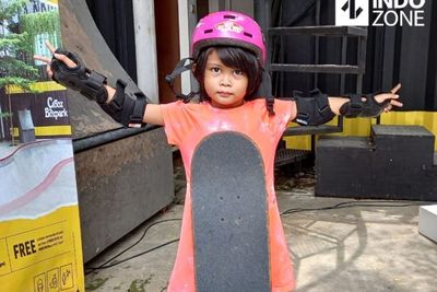 Cerita Alisa, Bocah yang Suka Main Skateboard Sejak Umur 3 Tahun