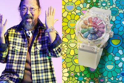 Hublot Keluarkan Jam Tangan Mewah Bersama Takashi Murakami, Berisi 384 Batu Permata