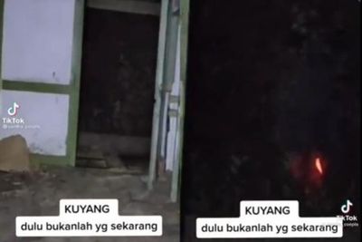 Detik-detik Penampakan Kuyang Melintas di Depan Pintu, Bikin Sang Perekam Ketakutan