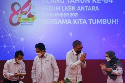 Peringatan HUT Ke-84 Perum LKBN Antara, Berikut Foto-fotonya