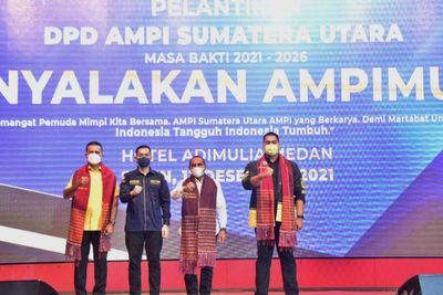 Terobosan dr David Luther Lubis, AMPI Sumut Ubah Citra Ormas Preman jadi Wadah Intelektual