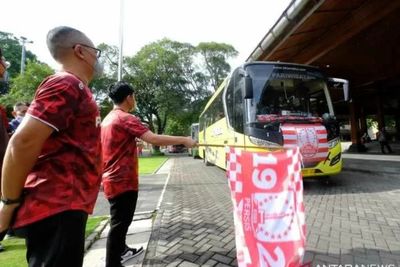Uji Coba Penonton Liga 2, Ratusan Suporter Persis Solo Dilepas ke Stadion Pakansari