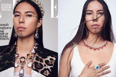 Inilah Quannah Chasinghorse, Model Aborigin Pertama untuk Chanel, Punya Tato di Wajah