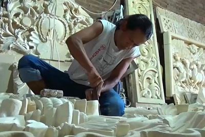 Ukiran Batu Jepara Mendunia, Bahkan Sampai ke Dubai!