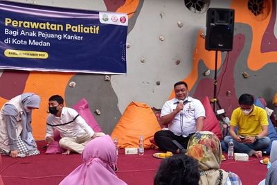Gelar Sosialisasi Paliatif Bagi Anak Pejuang Kanker, Camat Medan Petisah Apresiasi P3KS 