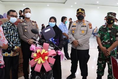 Cuma di Kota Ini, Masyarakat Ikut Vaksin Covid-19 Dapat Motor!