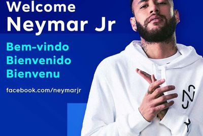 Bintang PSG Neymar Jr. Resmi Gabung dengan Facebook Gaming
