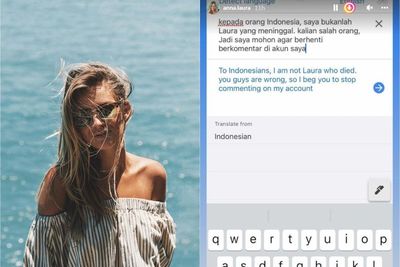 Punya Nama Sama dengan Laura Anna, Jurnalis Brazil Ini Kaget Dibanjiri Ucapan Duka Cita