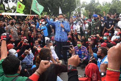 Anies Menilai Revisi kenaikan UMP Menjadi 5,1 Persen Beri Keadilan Bagi Buruh