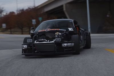 Audi R8 Bertenaga 1.500 HP dan Tanpa Panel Bodi Ini Ternyata Masih Street Legal!