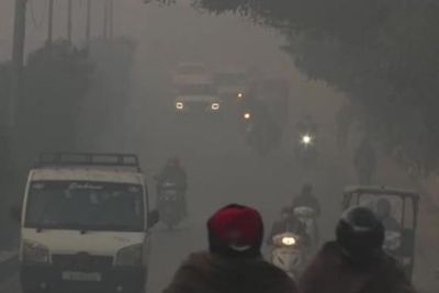 India Dilanda Kabut Tebal dan Cuaca Dingin yang Ekstrem