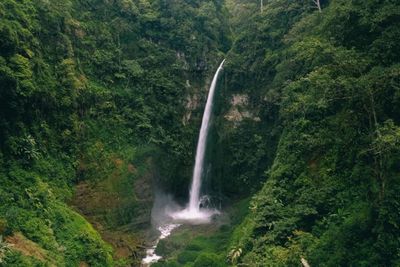 Cuma Air Terjun Ini yang Punya Pelangi!