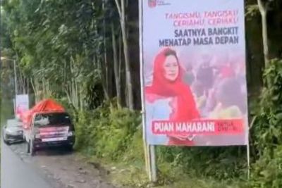 Perasaan Warga Korban Erupsi Semeru Melihat Baliho Puan Bertebaran di Dekat Pengungsian
