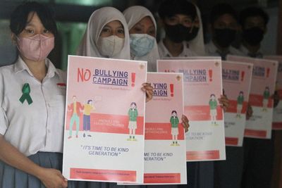 Kampanye Anti Perundungan di Sekolah, Berikut Foto-fotonya