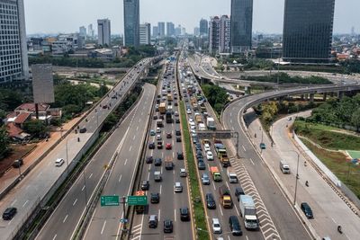 Ratusan Ribu Kendaraan Tinggalkan Jabotabek, Ini Foto-fotonya