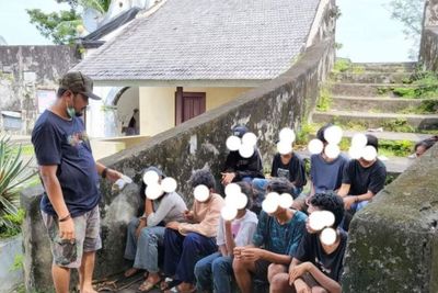 9 Remaja Kecanduan Ngelem di Kota Ternate Diserahkan ke BNNP untuk Dibina