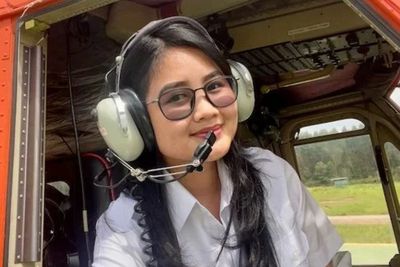 Sosok Pilot Perempuan Velyn Angelica, Usianya Masih 22 Tahun, Sukses Berkat Sang Ibu