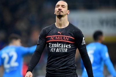 Cedera Lutut, Ibrahimovic akan Absen di Laga AC Milan vs Empoli