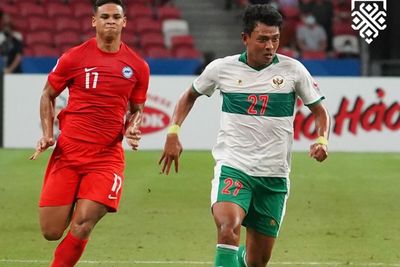 Semifinal AFF: Sama Kuat, Indonesia VS Singapura Berakhir 1-1