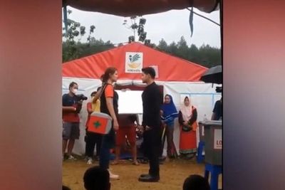 Tempat Pengungsian Semeru Jadi Lokasi Syuting, Ini Respon Mabes Polri