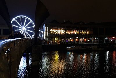 Menikmati Indahnya Malam di Pelabuhan Bristol, Inggris