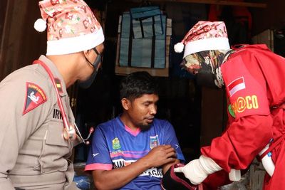 Ada Santa Jadi Tenaga Vaksinator Covid-19
