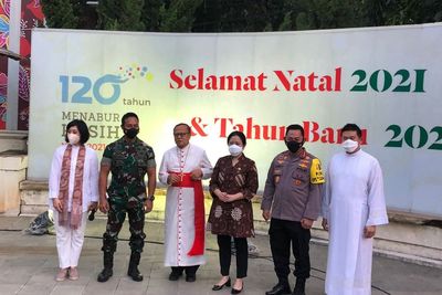 Jelang Natal, Panglima TNI-Kapolri Tinjau Langsung Gereja Katedral Jakarta