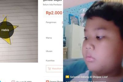 Salut! Bocah Kelas 4 SD Jual Gambar di Olshop, Ludes Dibeli Netizen
