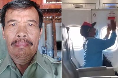 Bikin Panik! Detik-detik Kades di Blora Buka Pintu Darurat Pesawat Citilink