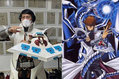 Kak Seto Cosplay Jadi Seto Kaiba: Blue Eyes White Dragonnya Mana?