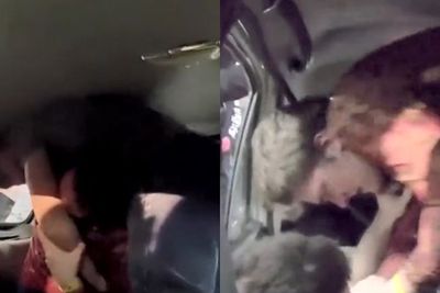 Remaja di Rusia Gelar Tanding Gulat di Mobil, Pakai Semua Benda di Mobil