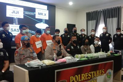 Bongkar Jaringan Internasional, 13 Kg Sabu dan 10.000 Pil Ekstasi Disita Polrestabes Medan