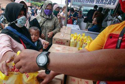 Operasi Pasar Murah di Bogor, Berikut Foto-fotonya