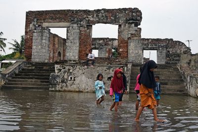 Situs Cagar Budaya di Banten Terendam Banjir, Ini Foto-fotonya