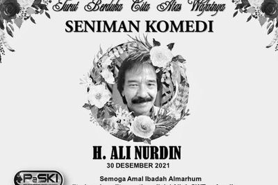 Innalillahi, Pelawak Senior Ali Nurdin Meninggal Dunia