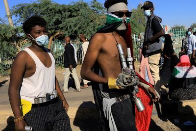 Unjuk Rasa Menentang Kekuasaan Militer di Sudan, Ini Foto-fotonya