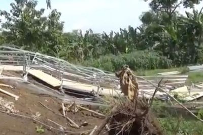 Duh, Jembatan Rp10 Miliar Ini Ambrol Sebelum Diresmikan!